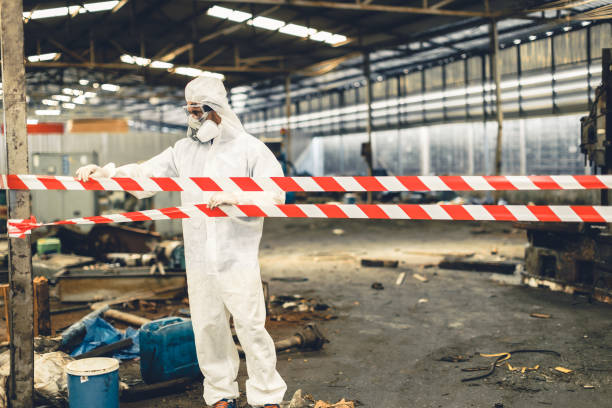 Professional Biohazard technician working in Walland, TN